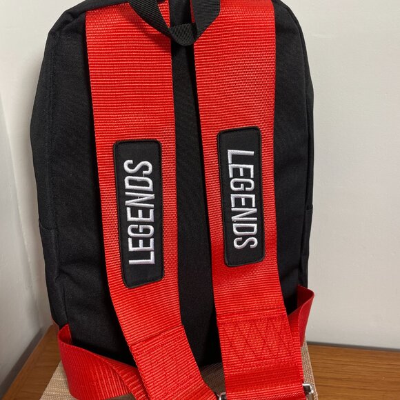 Tuned In Tokyo Backpack Legends Orange Straps Red Tag - Picture 2 of 5